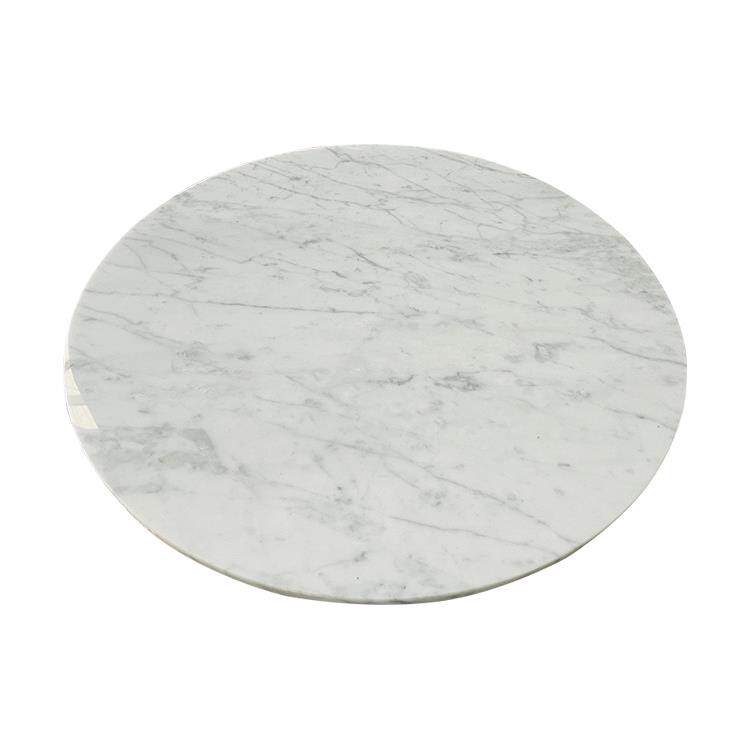 大理石桌面零卡NUG拉拉白白中花圆桌餐大桌茶几天售然理石