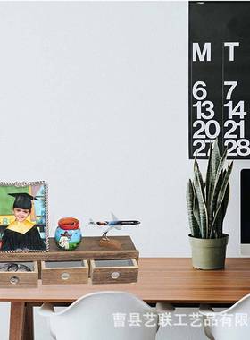 桐木客厅悬浮置物屉架床室头带抽收纳架卧可动货架移办YL060801公