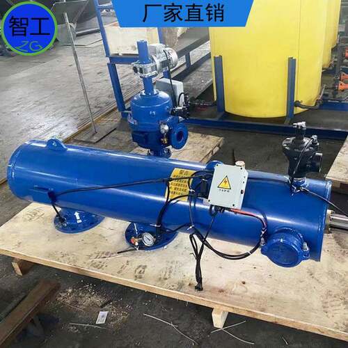 电动吸吮式水过滤器水驱力动自清洗XJG网式过滤器式不锈钢网过滤