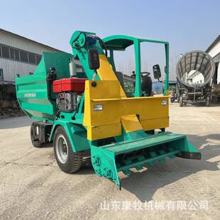 DVT走式柴链油清粪电启动三轮车清粪机条刮板自式铲粪车