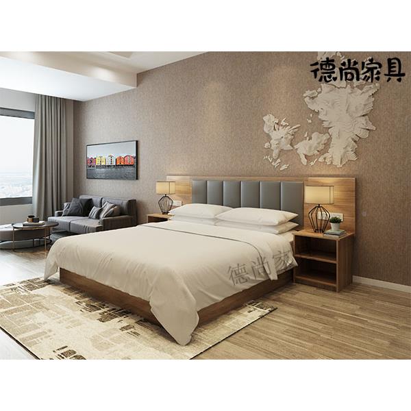 cF76J9T6Hs成酒店馆家具成套标间床宾单人套房单都身全公寓床箱架