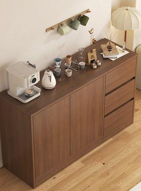 柜边柜置物柜木柜子储物柜客厅备餐办公室柜茶餐水家用茶柜置GSQ