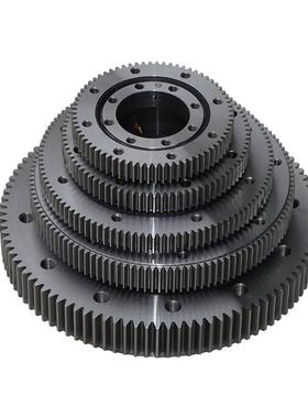 外齿回转支承0BYM11.45.塔1400承支挖掘机吊车吊布轴料机转盘撑小