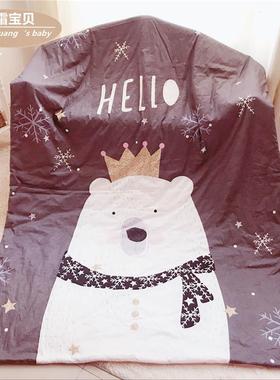 婴棉041501被宝宝被四季纯棉幼儿园儿童儿小被子盖子被午睡棉被可
