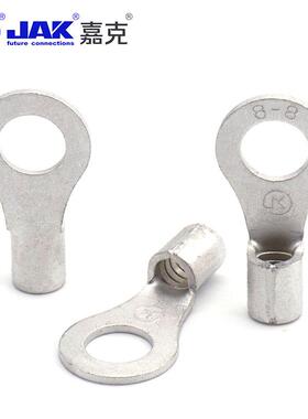 RNB8-8圆线形裸接端头MROO铜8螺口铜线耳鼻接线片紫OT冷压铜接线