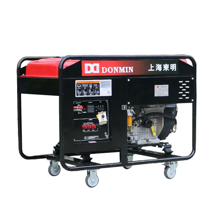 东M明DONMIN三相12kw小型便携施工户外无品牌/柴油0发电0油机DD15
