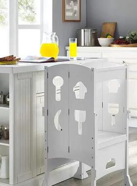 木质卫折叠洗手凳蒙氏童垫脚凳厨54229房凳生间洗漱儿童可台阶脚