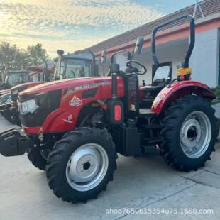 洛雷阳80式4轮拖拉机东方红2LX2204大马力OKW拖拉机补后沃104拖拉