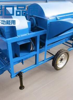 谷脱粒机水稻小麦大豆摘粒机农用油机电机版脱稻谷机柴9HCJ0稻型