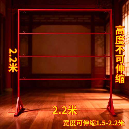 ?式宫路引婚庆铁灯艺布置道具挂灯笼的升中降ATA挂钩支架灯笼示展
