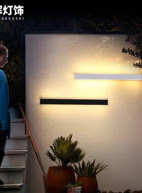 户款外L卧ed壁灯外墙室外防水门口庭院室过道阳台楼加长HBB1000W