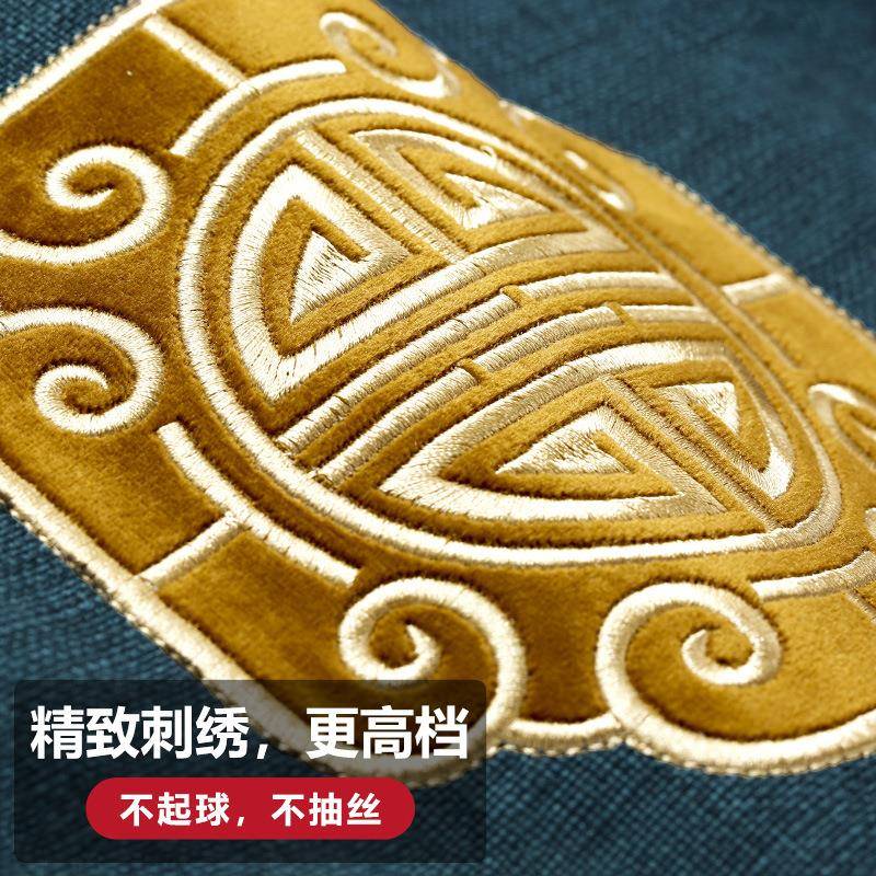 新式抱枕国靠垫中风沙发抱枕被子用客厅床头靠枕两靠背垫二XPW中