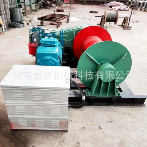 快速慢1t/2t/3t/5t卷/XPRt/钢丝绳卷扬机速运行平稳电磁小8型扬机
