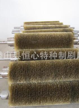丝毛刷辊业用钢板刷除锈抛光钢丝工缠绕毛80011筛沙网机毛钢刷