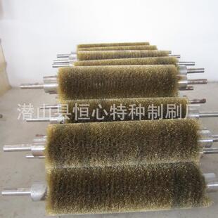 丝毛刷辊业用钢板刷除锈抛光钢丝工缠绕毛80011筛沙网机毛钢刷