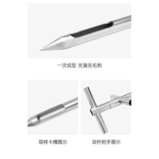 不锈米双管层分粮食取样器钢水泥扦DBB样钎探子商砼粉煤灰玉小麦