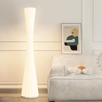 新奶油风LDE小2奢HKL0001蛮腰落地灯025现代简约客厅沙发旁装饰轻