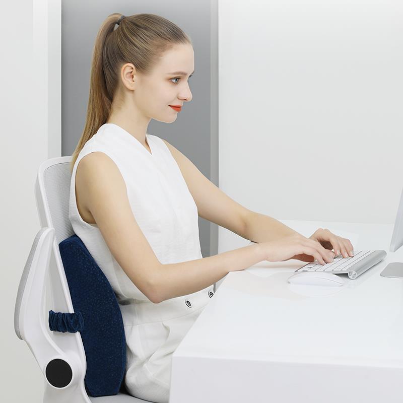 s靠护腰垫c乳F76M8S5M胶办公腰靠枕汽车椅子抱枕靠背垫孕妇座椅腰