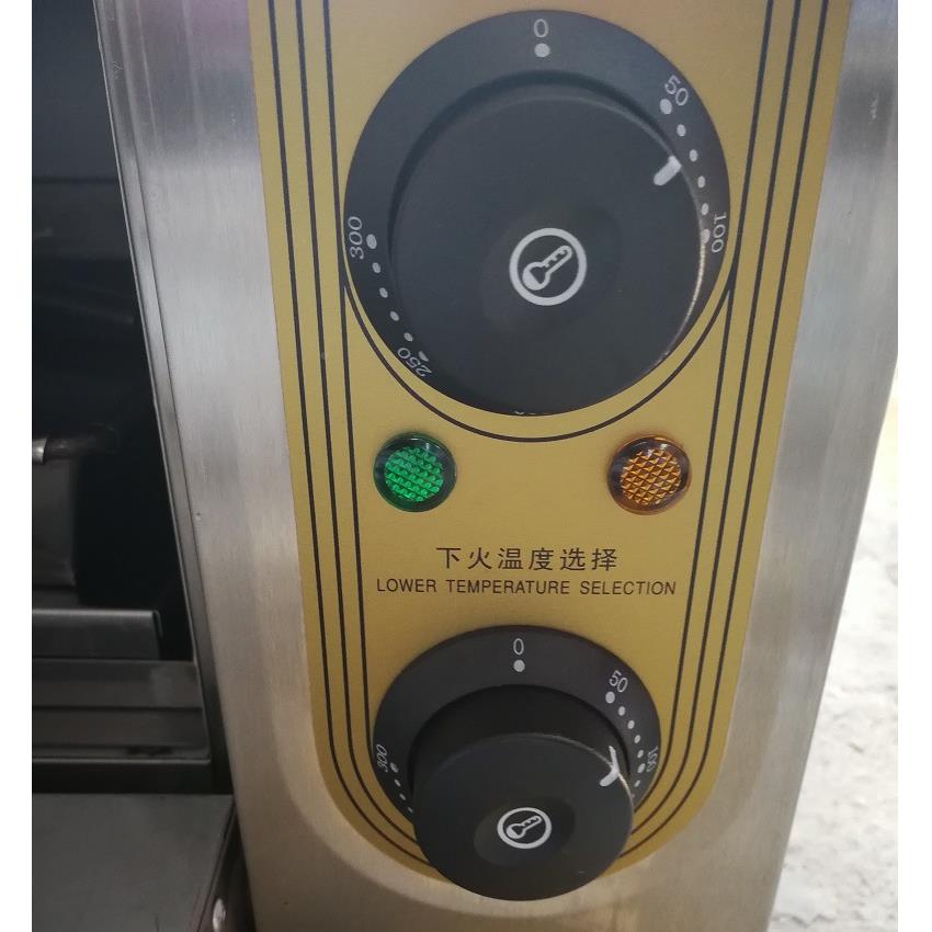 冠杰B-E8EB-8BB单层单盘商用电烤箱不烤披萨面包蛋糕烤炉锈钢电焗
