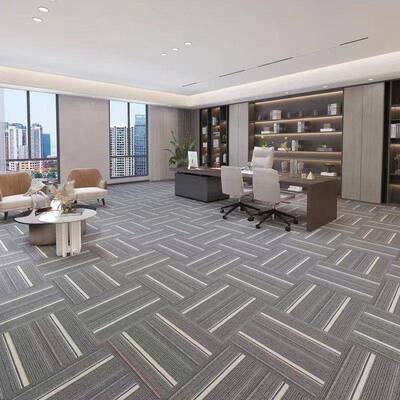 办公室地拼接方台球满铺地毯写字楼毯地块毯方块地毯接地拼毯9747
