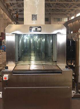 QXLT800-工业高件压喷淋式清洗机除不锈钢网带输送零部清油ⅡZSO