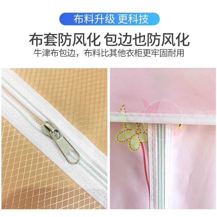 简易衣柜家用卧组衣装布柜WSM钢管结实耐用出室经租房屋衣橱柜子