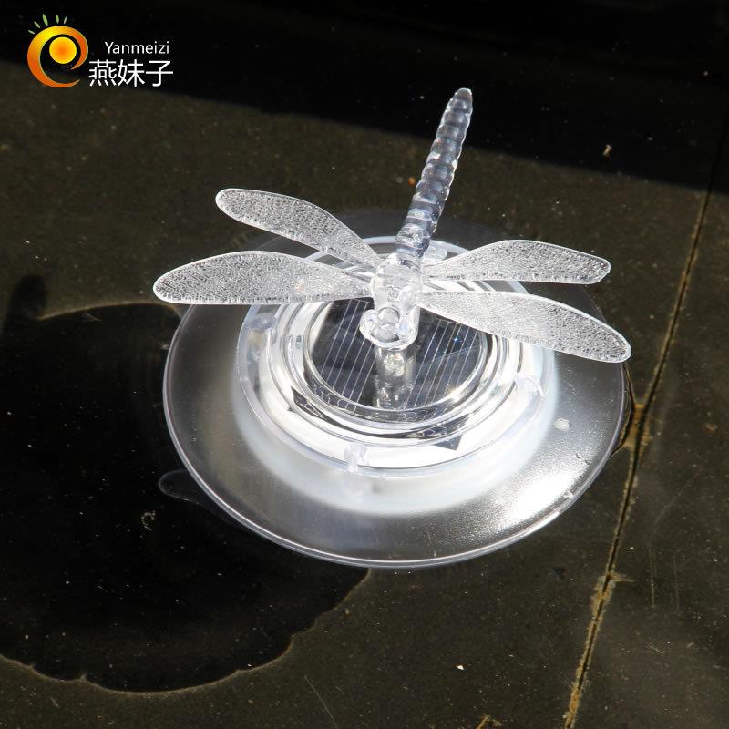 太花阳能户水漂灯七彩渐变池塘灯L庭ED户外FX065防水院外园灯免布