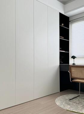 北京厂家定制实木到现卧室40978衣柜代简约衣帽间泰国纯橡胶木一