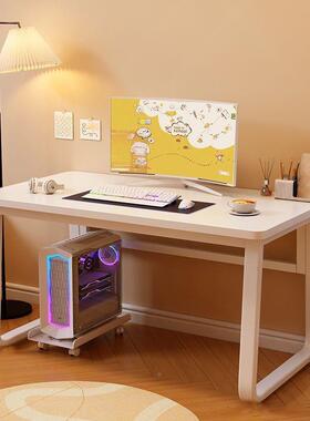 新家居电脑桌子书款房落地YRB置物架出租屋房落写字桌地租置物架