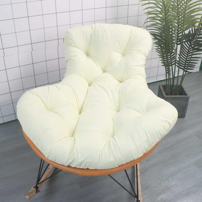 批F^摇椅垫家用轻奢懒人椅垫厅客阳台摇椅垫F98HM659躺椅垫龙虾椅