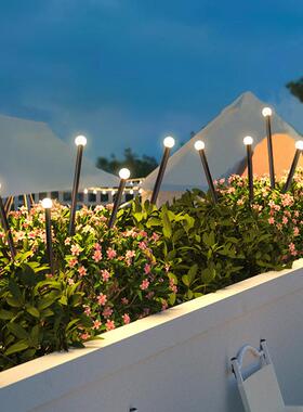 太阳能萤虫灯草坪户外水花C1246园灯防别墅庭火院灯灯装饰氛围灯