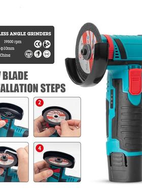 31电2V锂TVU电角磨机切割机寸迷能你手持式多功打磨机充式手磨机