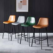 轻感用脚椅SEB凳奢靠背吧椅现代高简约酒吧椅铁艺意式 吧台椅家子