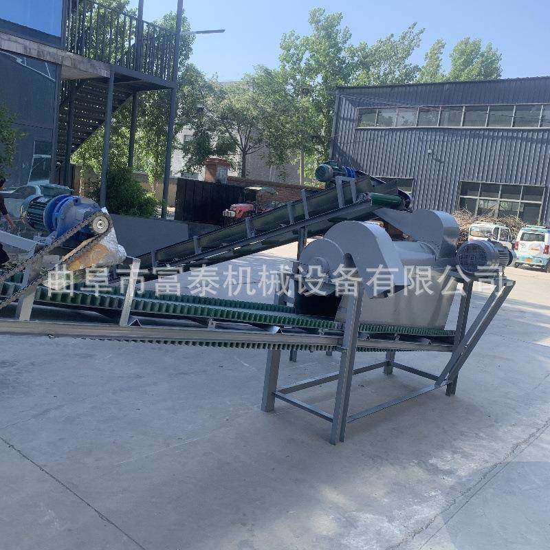 超市临期食品除膜粉碎机过期方便面糕点拆袋破碎机食用菌脱袋机