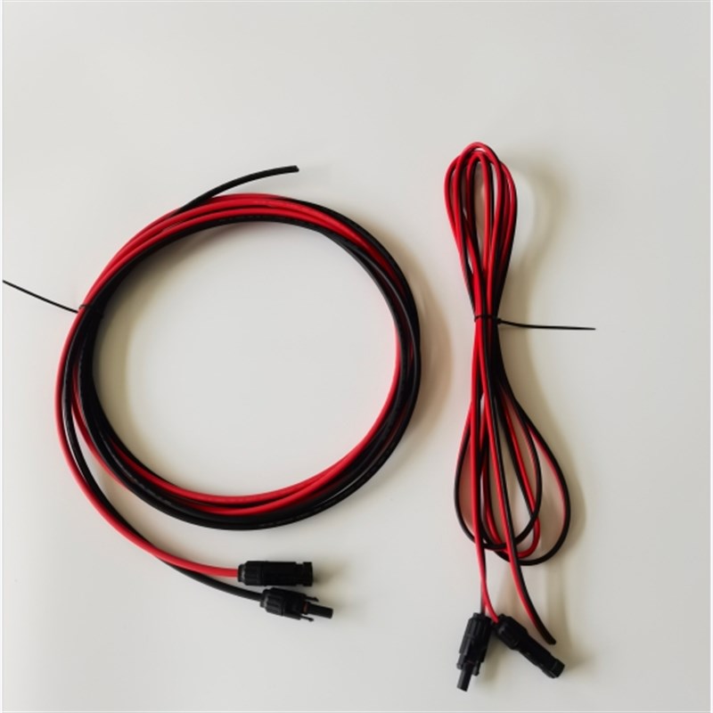 2.5平方/4平方/6平方光伏线缆及普通红黑线电池板电线连接线