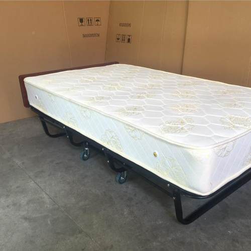 米宿舍酒032-032B店用简易弹弹簧叠床便捷移动簧床客1房用折叠折