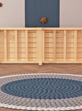 7实木儿童折床带护栏男孩女孩婴儿小床宝W床边床PJC0010可叠宝床