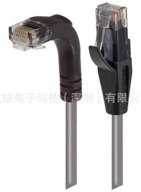 L-COM TRD815ZRA1 各型号可提供 超5类低烟无卤直角型跳线 现货