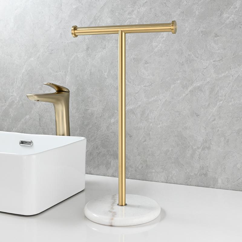 ienc地950ia科德林架免打孔卫生间落式毛巾浴室立式c毛巾杆浴巾架