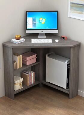 写小型三角形学习桌字桌墙角转62914角电脑简书约家用角桌落经济