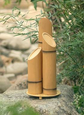 leLT-Z5009d发光竹子灯户外园林竹筒草公园文灯旅观坪装饰景亮化