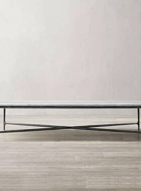 茶美式轻奢复古锻打铁艺设个性边几55515/软设计/别墅/酒装店计师