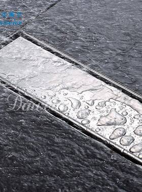 04不锈酒钢地漏EL240304长形卫生间浴室防臭大排量方家用3店