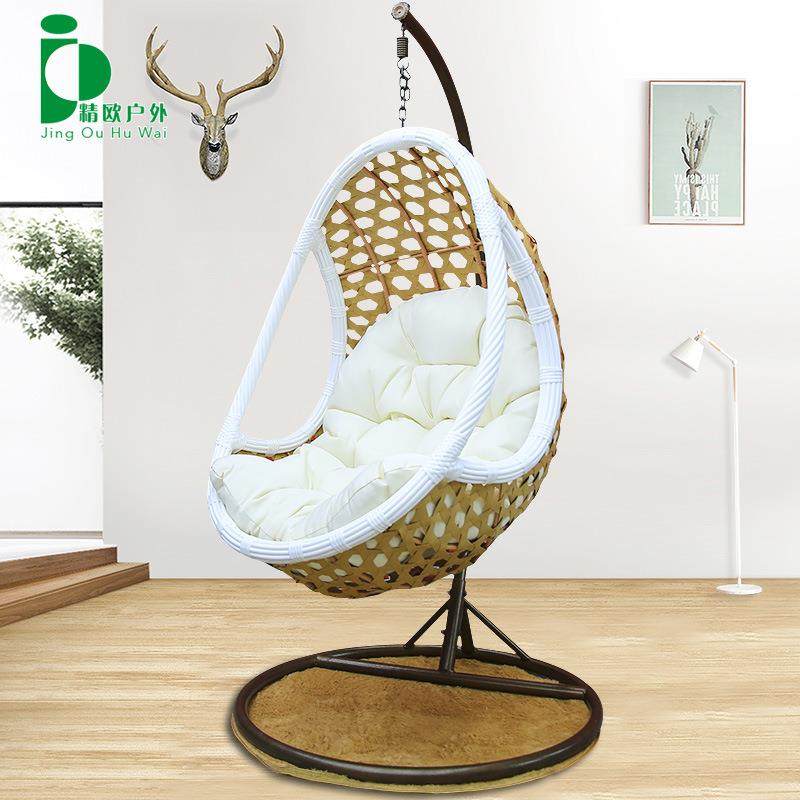 吊椅室厅阳台鸟巢内吊篮客摇篮椅JO-XDY懒人藤摇椅儿童秋千椅户外