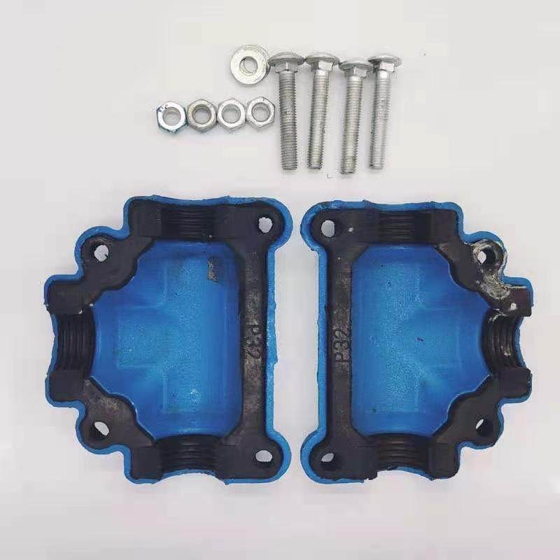 补铸铁哈节等径变夫径修三通堵漏器水BNV管快速接头漏水漏抢抱箍