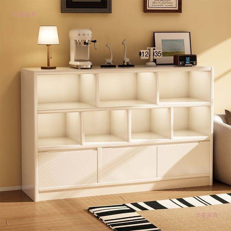 实木书架落地置物架一体靠墙沙发旁多层收纳储物柜子带柜门矮书柜,玩具/童车/益智/积木/模型,垂直悬浮玩具,淘宝优惠券,粉丝福利购,淘宝优惠卷