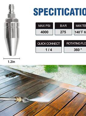 热销轮出水喷喷嘴五色喷嘴压清洗机喷涡头75508可调高旋转莲花头