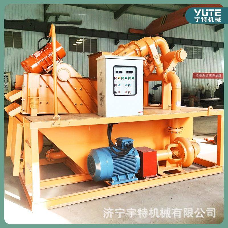 桩基泥浆离器污泥水离沙心脱水机TOC分多功能理处净化过滤泥分离