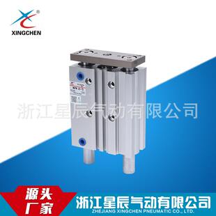 星辰气动三杆气缸GM719L32新薄型带导P杆气缸