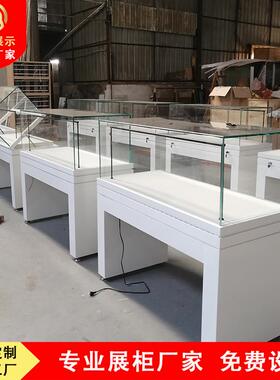 文柜物示陈列柜博物馆展玻示LM-BWG-0柜直白色烤漆升展降璃博物馆
